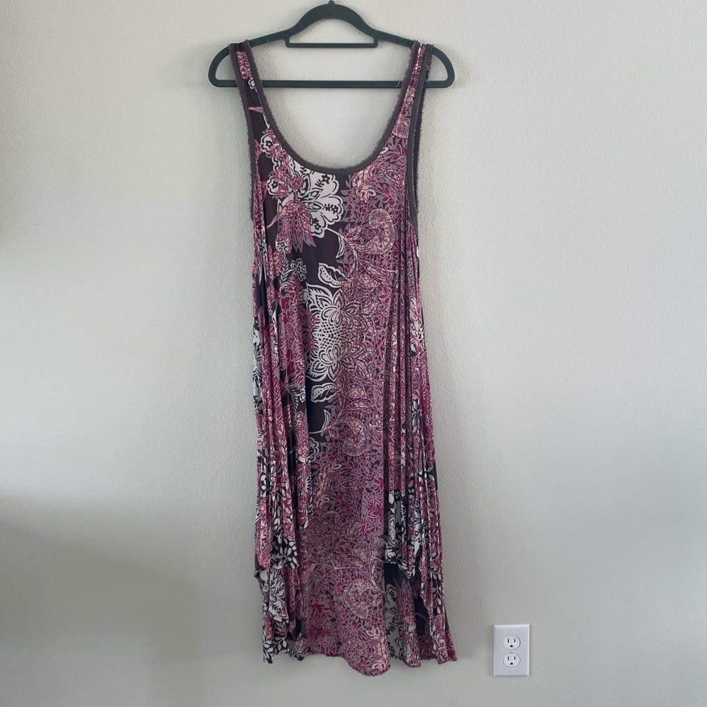Free People high low midi dress